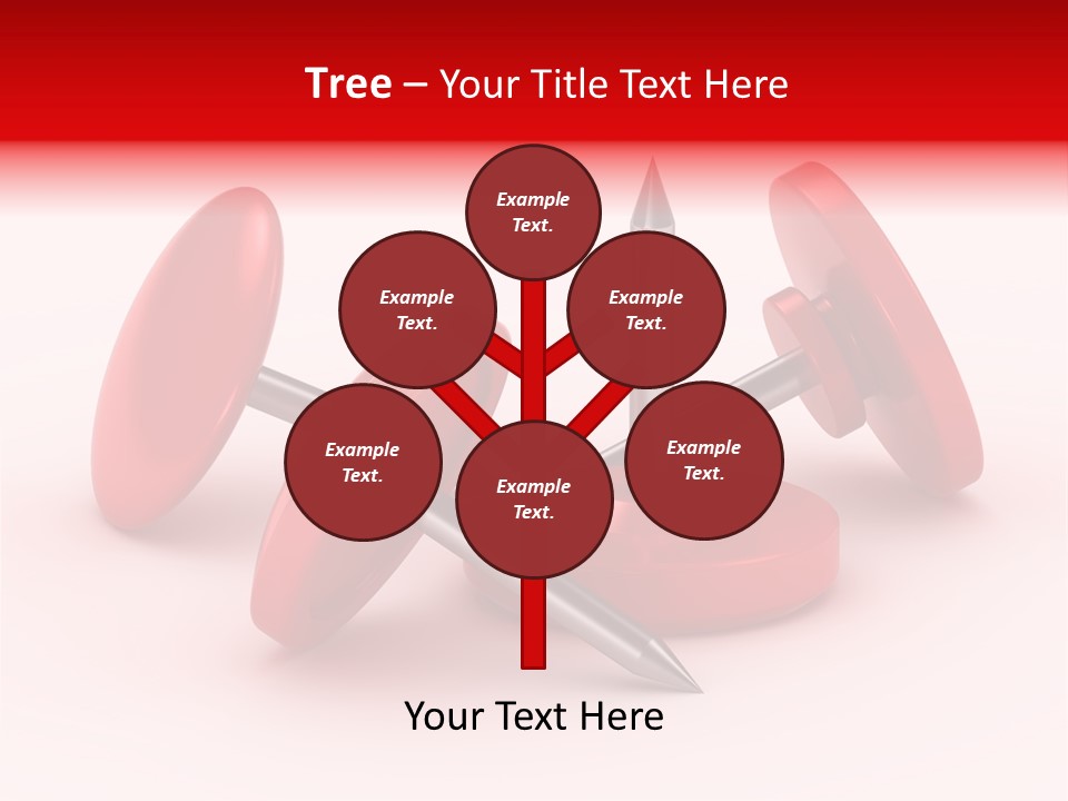 Spike Push Plastic PowerPoint Template