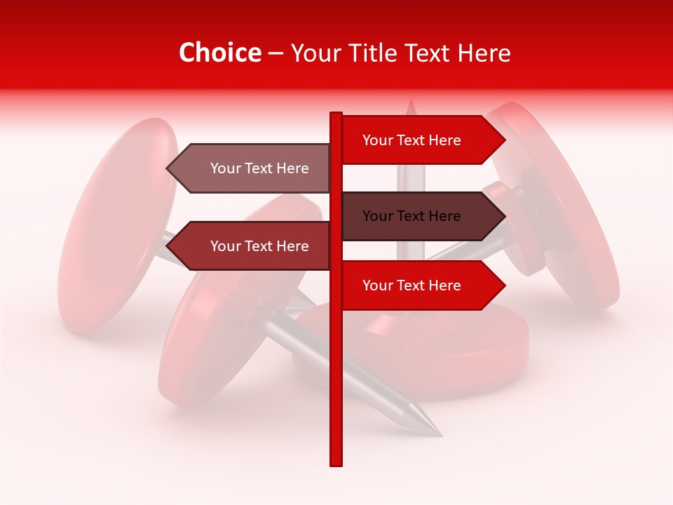 Spike Push Plastic PowerPoint Template