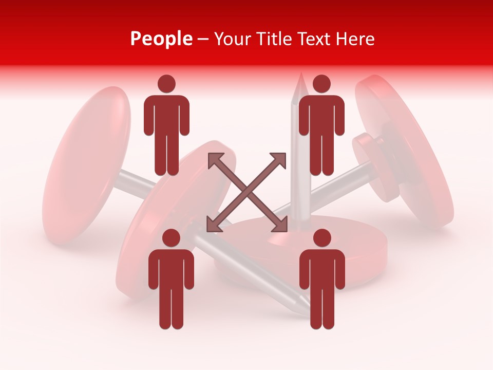 Spike Push Plastic PowerPoint Template