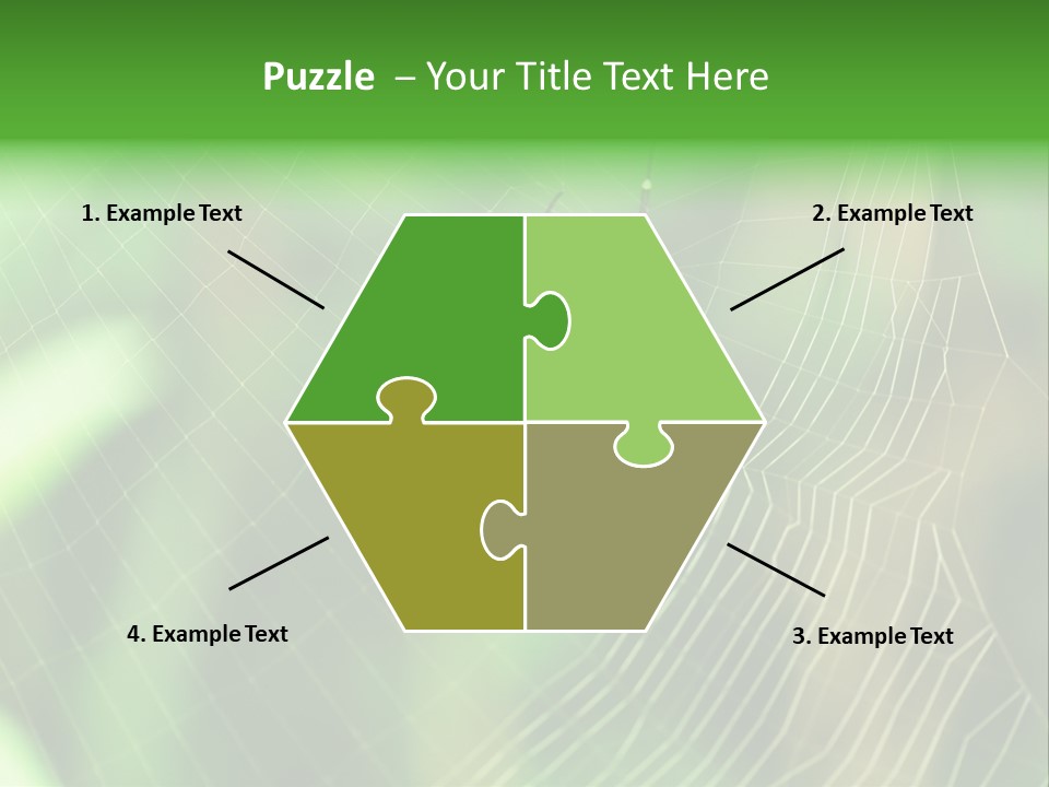 Nature Garden Tree PowerPoint Template