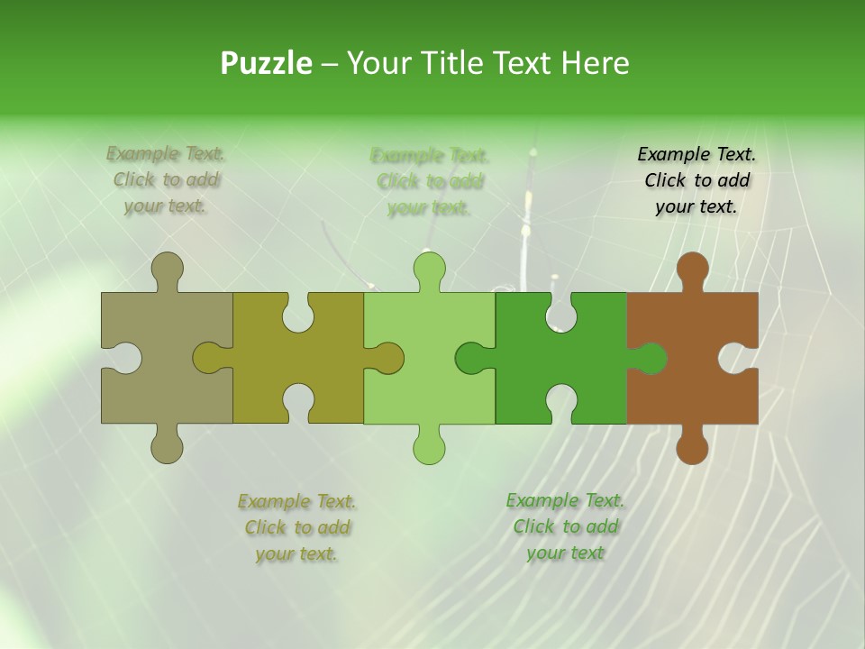 Nature Garden Tree PowerPoint Template