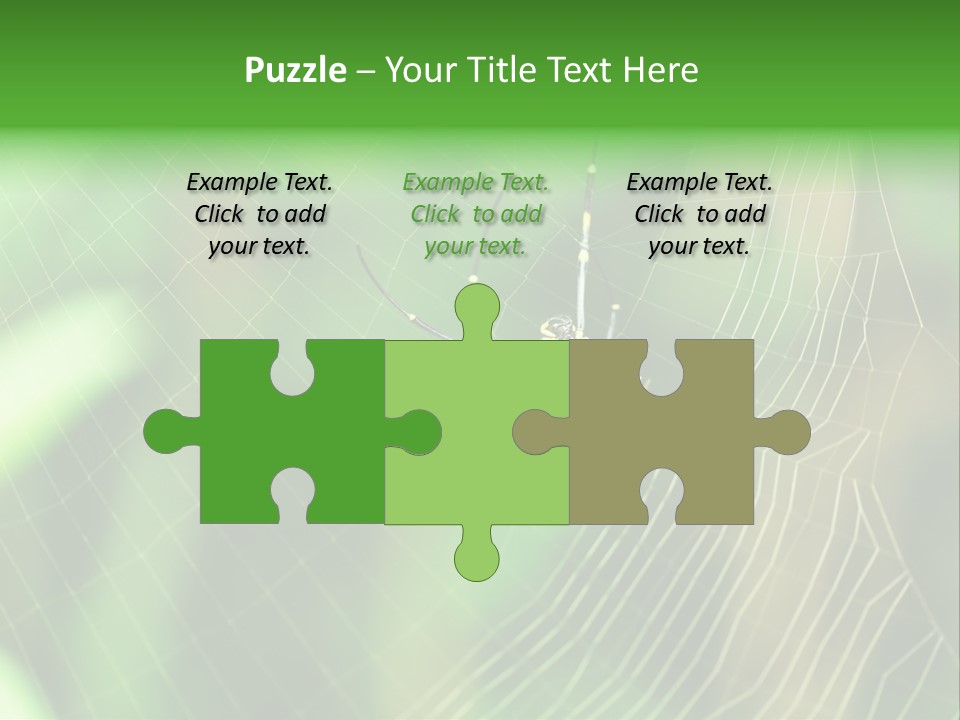 Nature Garden Tree PowerPoint Template