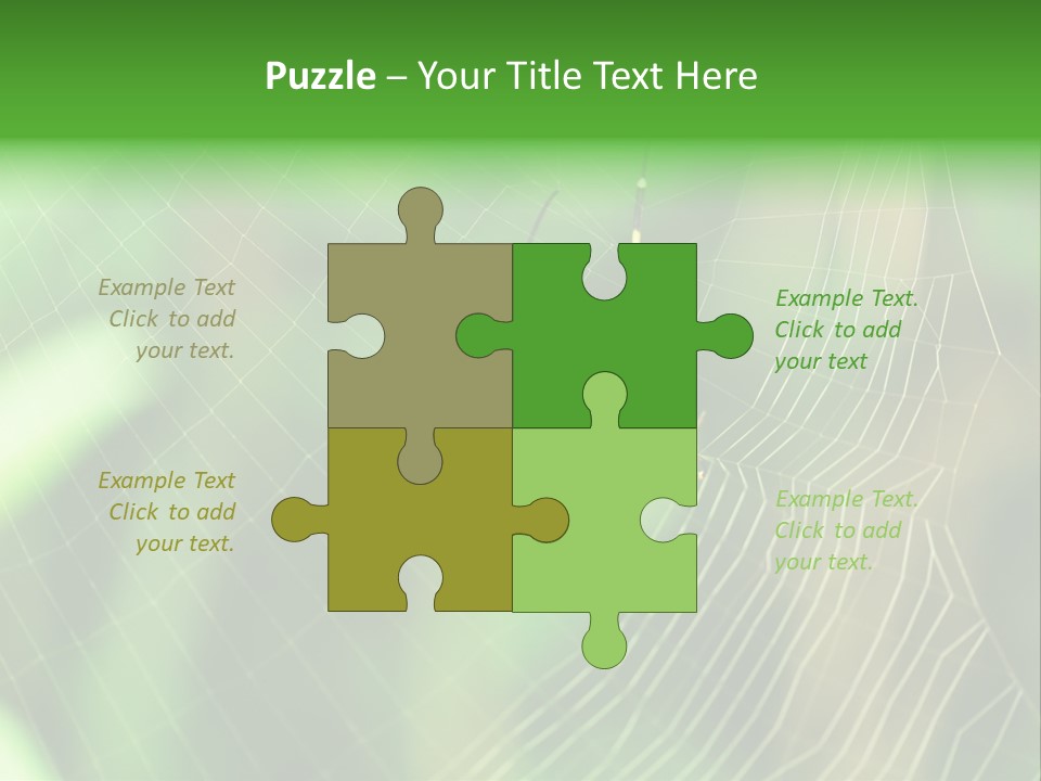 Nature Garden Tree PowerPoint Template