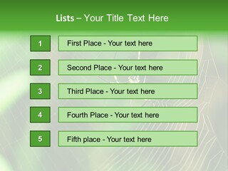 Nature Garden Tree PowerPoint Template