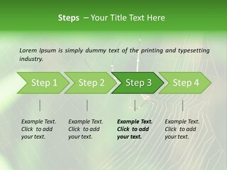 Nature Garden Tree PowerPoint Template