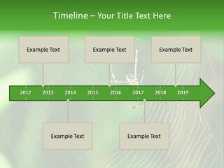 Nature Garden Tree PowerPoint Template