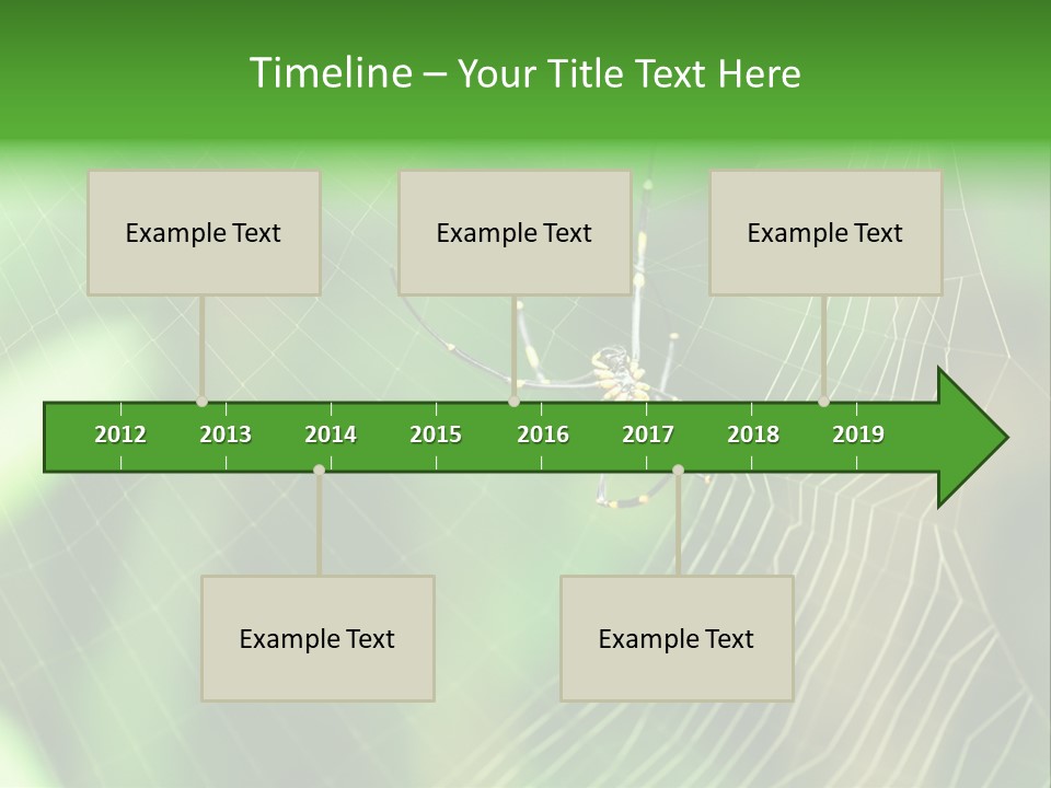 Nature Garden Tree PowerPoint Template