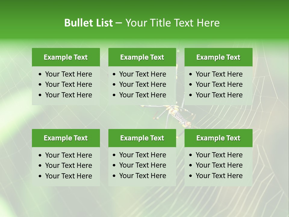 Nature Garden Tree PowerPoint Template