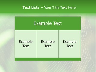 Nature Garden Tree PowerPoint Template