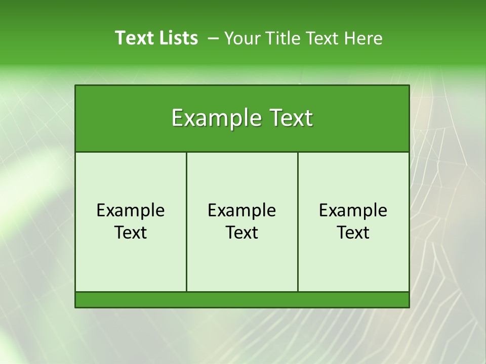Nature Garden Tree PowerPoint Template