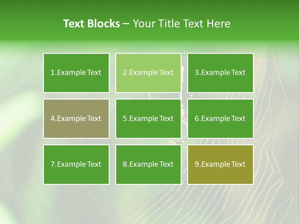 Nature Garden Tree PowerPoint Template