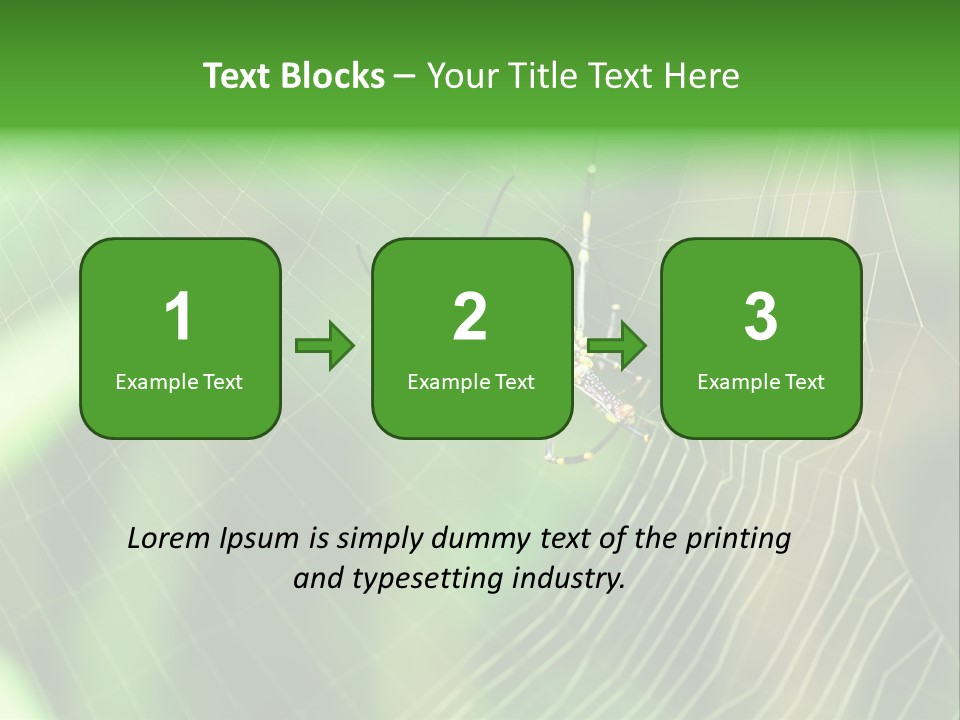 Nature Garden Tree PowerPoint Template