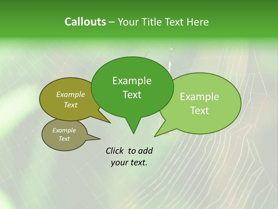 Nature Garden Tree PowerPoint Template
