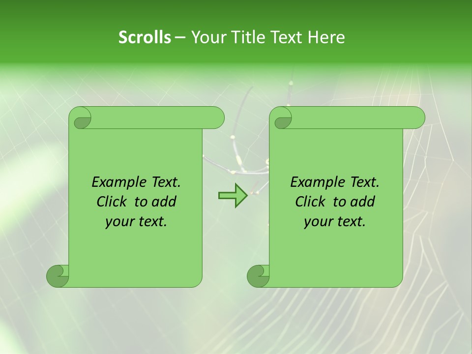 Nature Garden Tree PowerPoint Template
