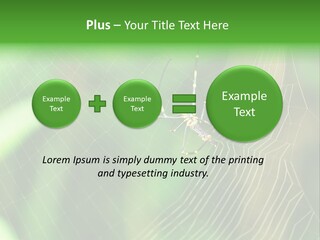 Nature Garden Tree PowerPoint Template