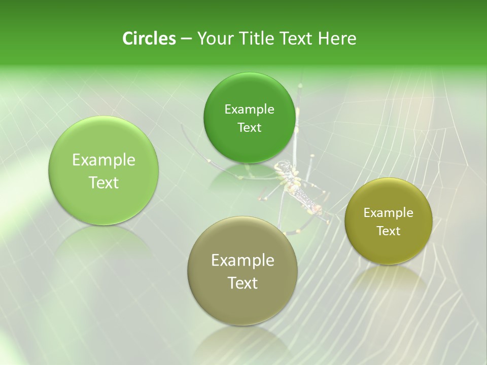 Nature Garden Tree PowerPoint Template