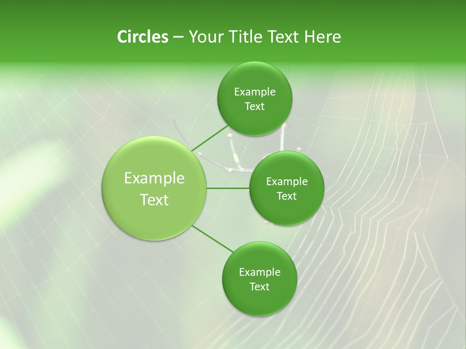 Nature Garden Tree PowerPoint Template