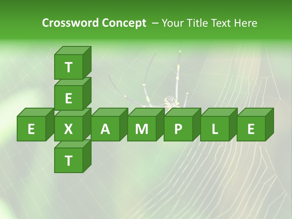 Nature Garden Tree PowerPoint Template