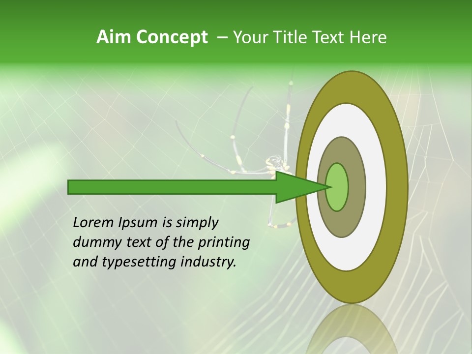 Nature Garden Tree PowerPoint Template