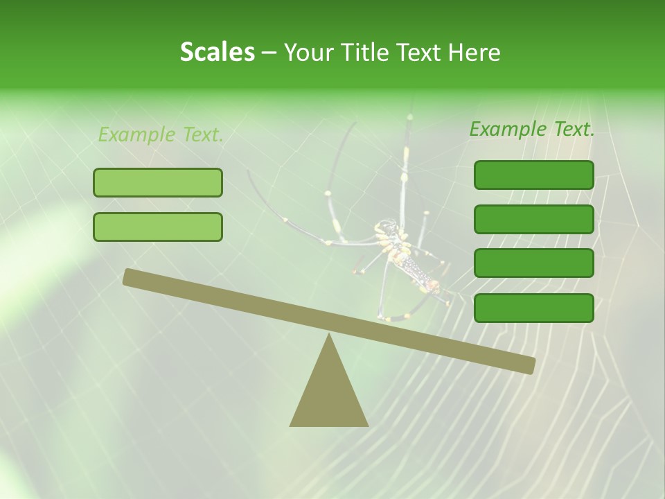 Nature Garden Tree PowerPoint Template