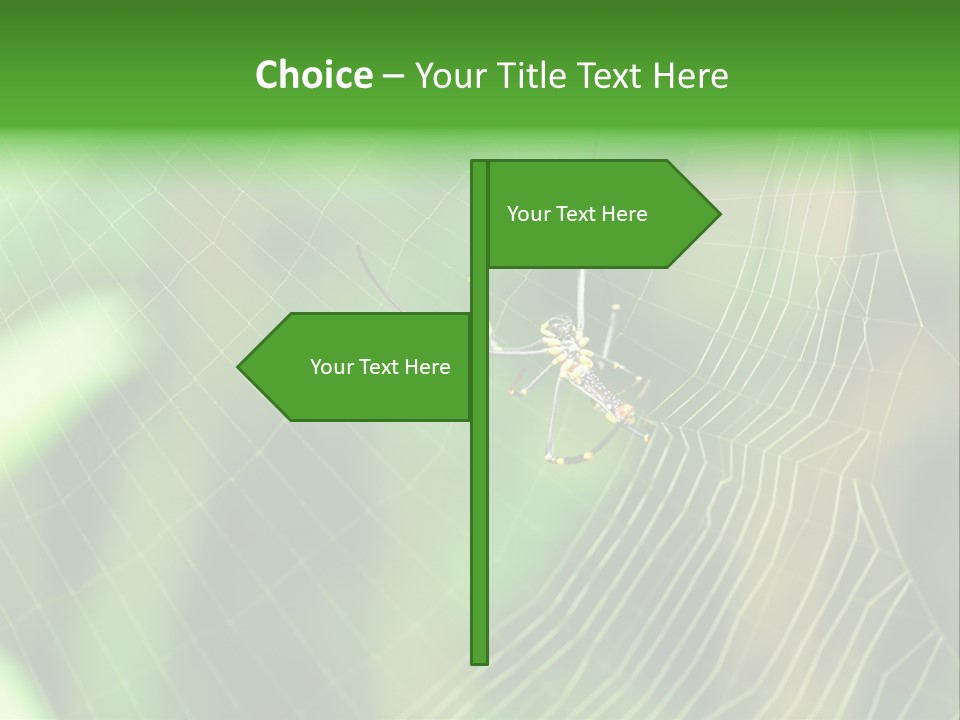Nature Garden Tree PowerPoint Template
