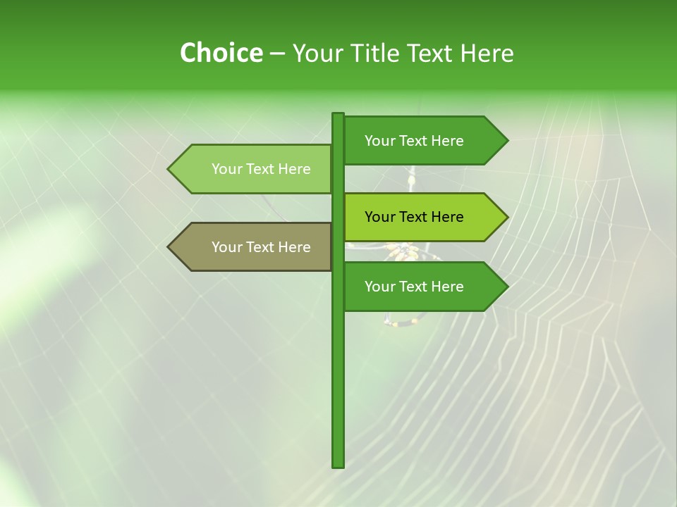 Nature Garden Tree PowerPoint Template