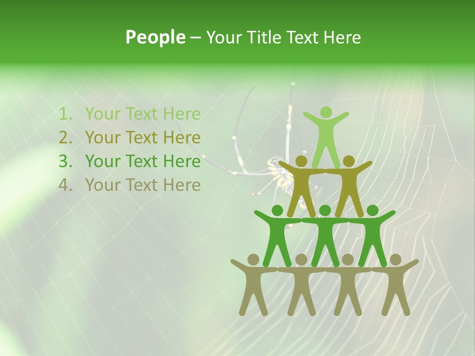 Nature Garden Tree PowerPoint Template