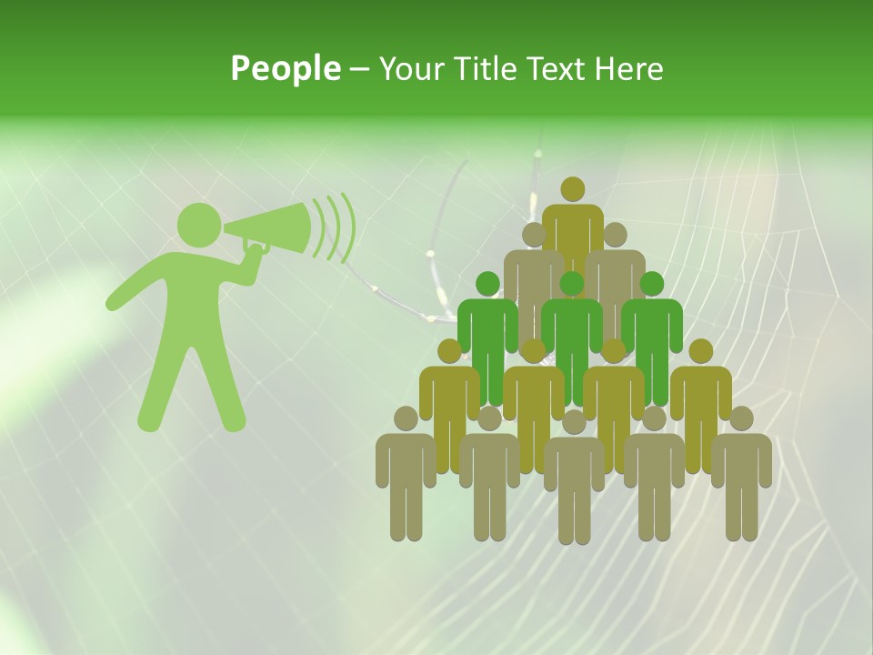 Nature Garden Tree PowerPoint Template