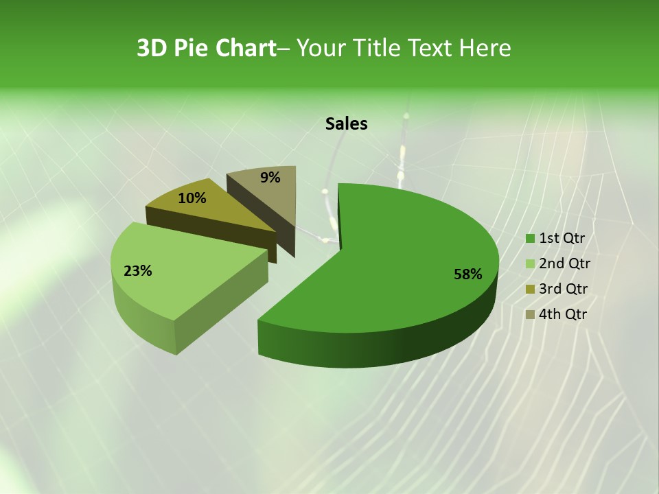 Nature Garden Tree PowerPoint Template