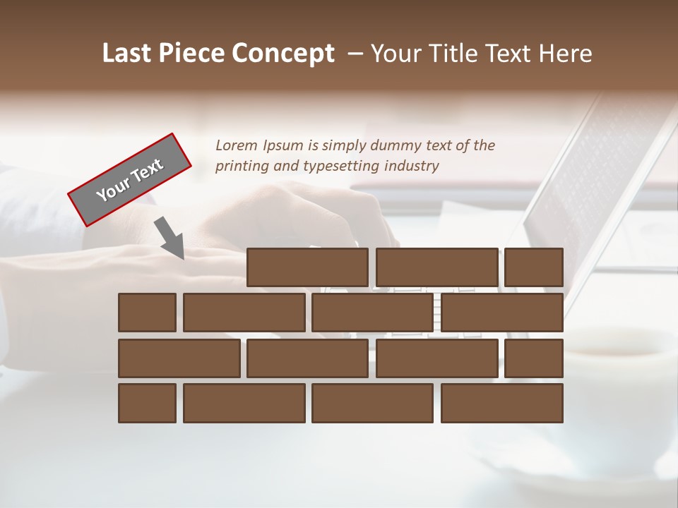 Occupation Button Planning PowerPoint Template