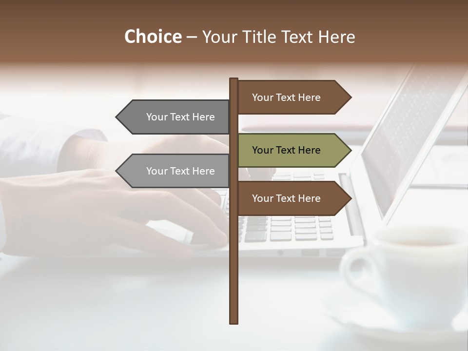 Occupation Button Planning PowerPoint Template