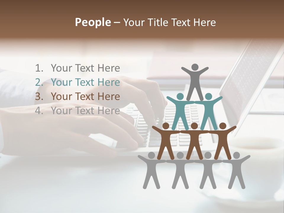 Occupation Button Planning PowerPoint Template