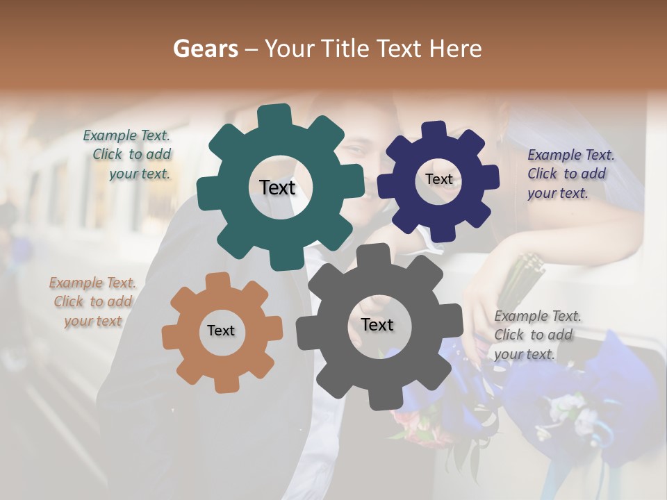 People Luxury Car PowerPoint Template