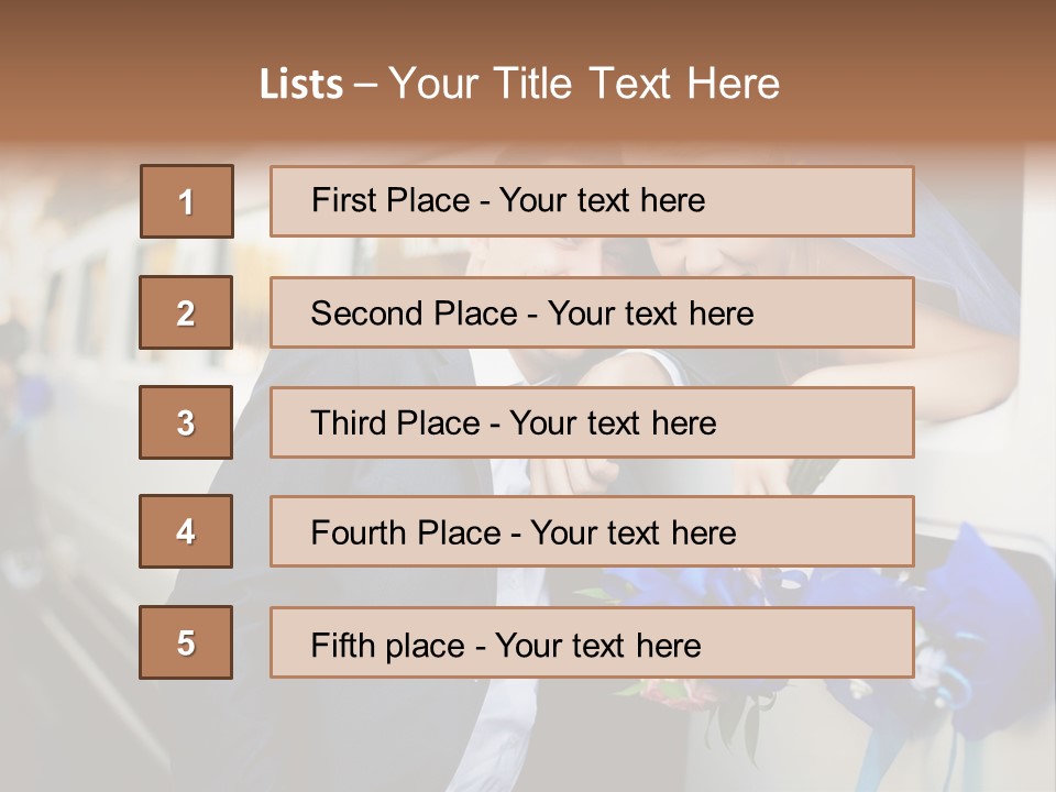 People Luxury Car PowerPoint Template