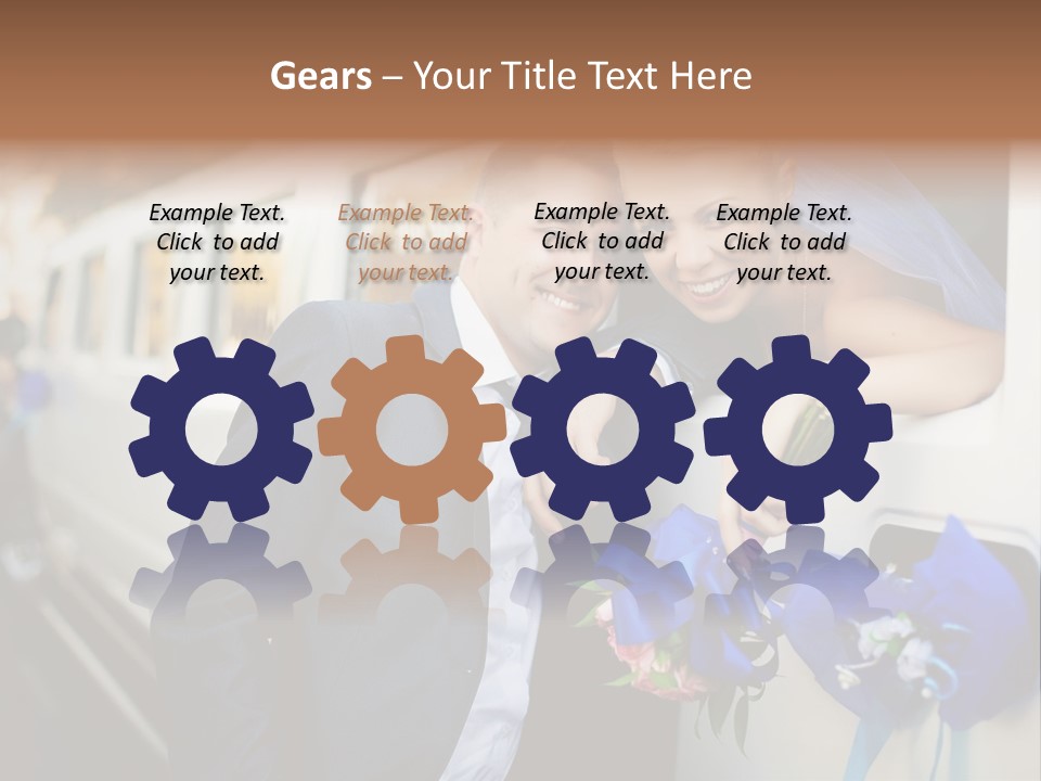 People Luxury Car PowerPoint Template