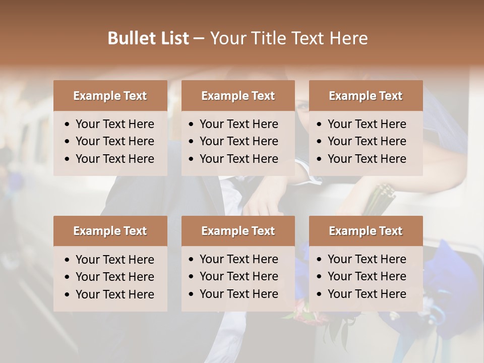 People Luxury Car PowerPoint Template