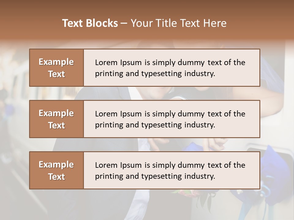 People Luxury Car PowerPoint Template