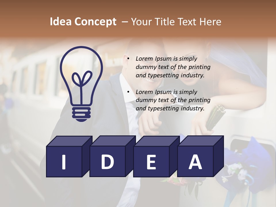 People Luxury Car PowerPoint Template