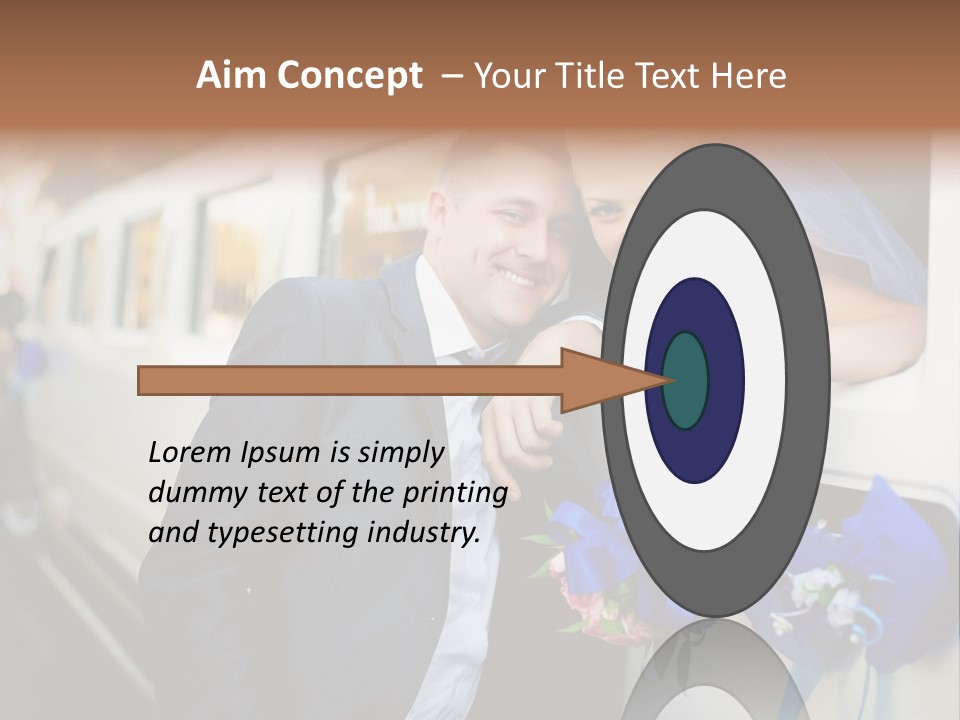 People Luxury Car PowerPoint Template