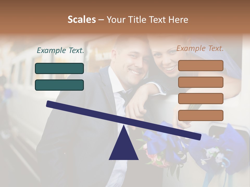 People Luxury Car PowerPoint Template