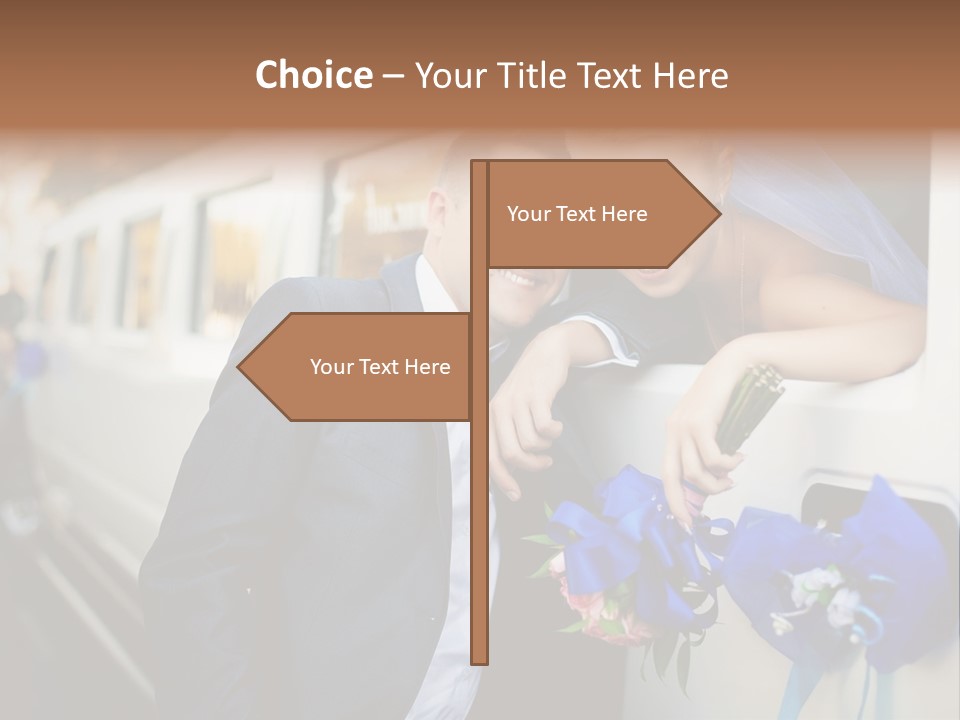 People Luxury Car PowerPoint Template