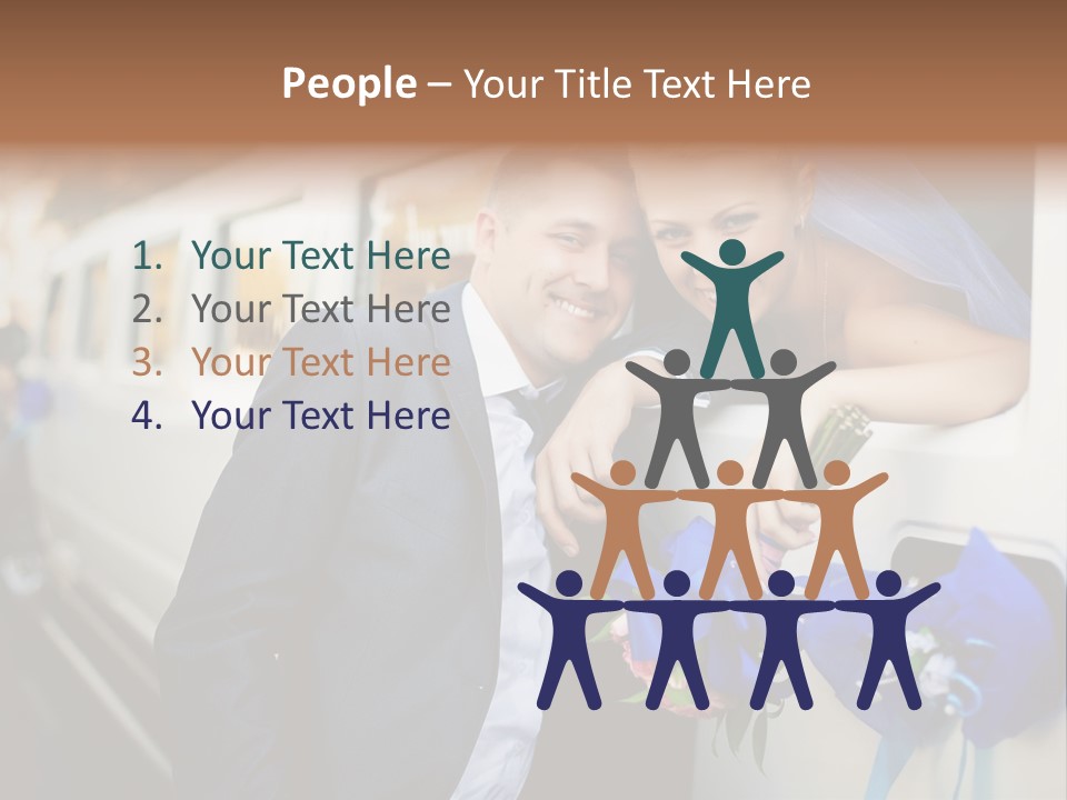 People Luxury Car PowerPoint Template