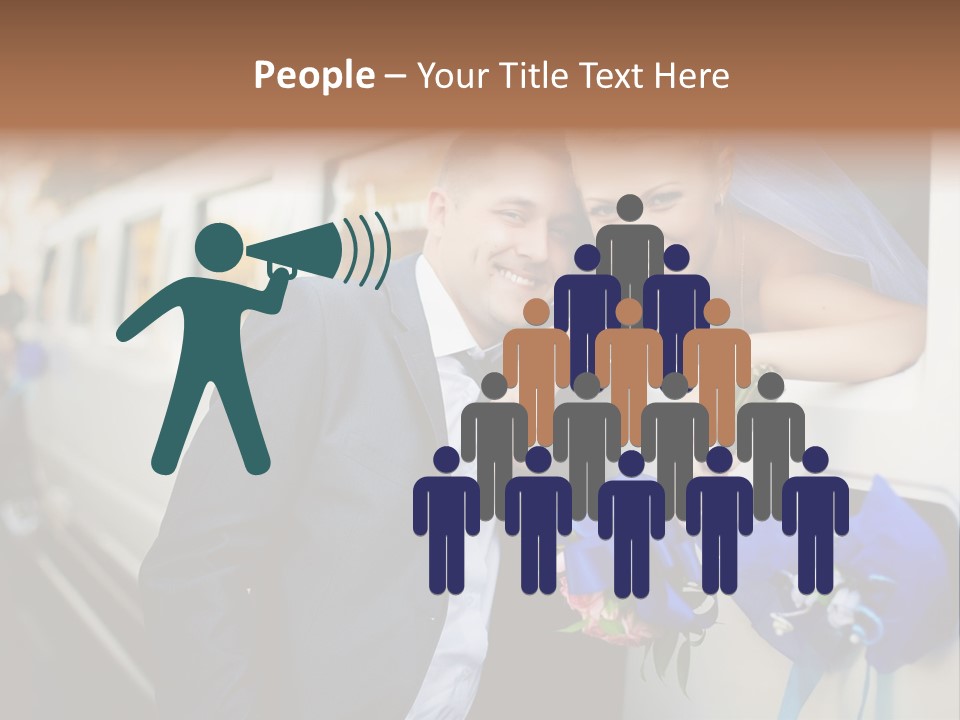 People Luxury Car PowerPoint Template