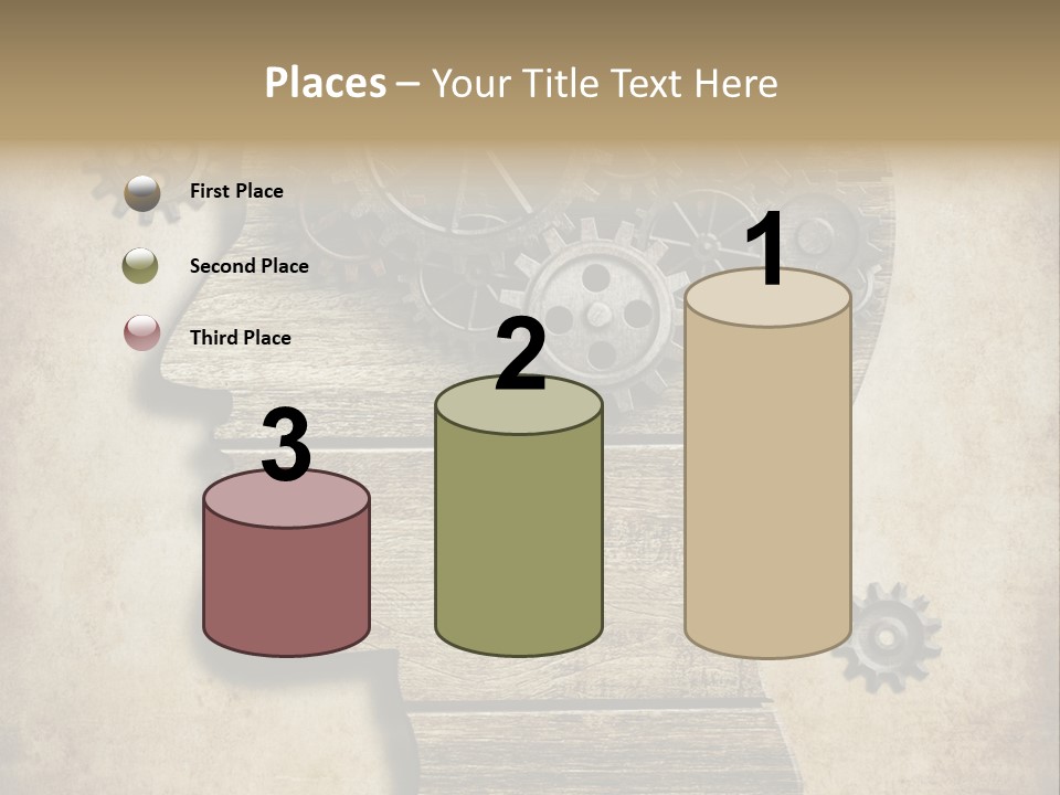 Technology Vintage Male PowerPoint Template