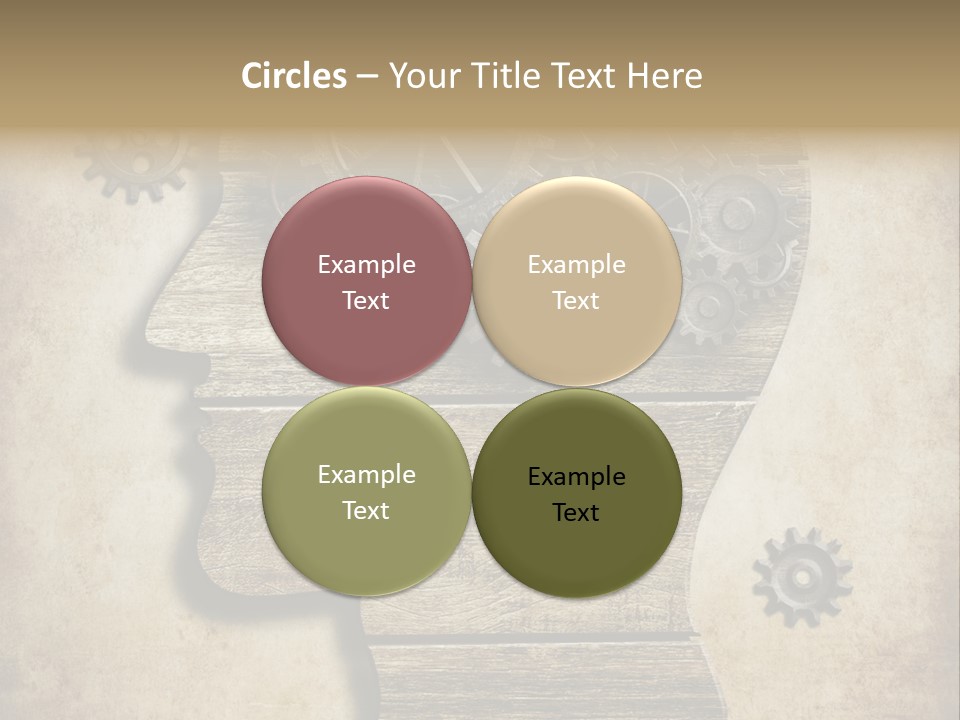 Technology Vintage Male PowerPoint Template