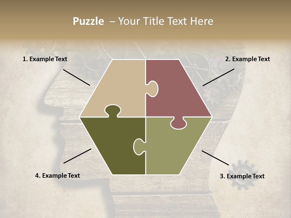 Technology Vintage Male PowerPoint Template