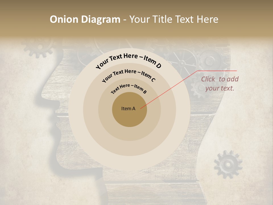 Technology Vintage Male PowerPoint Template