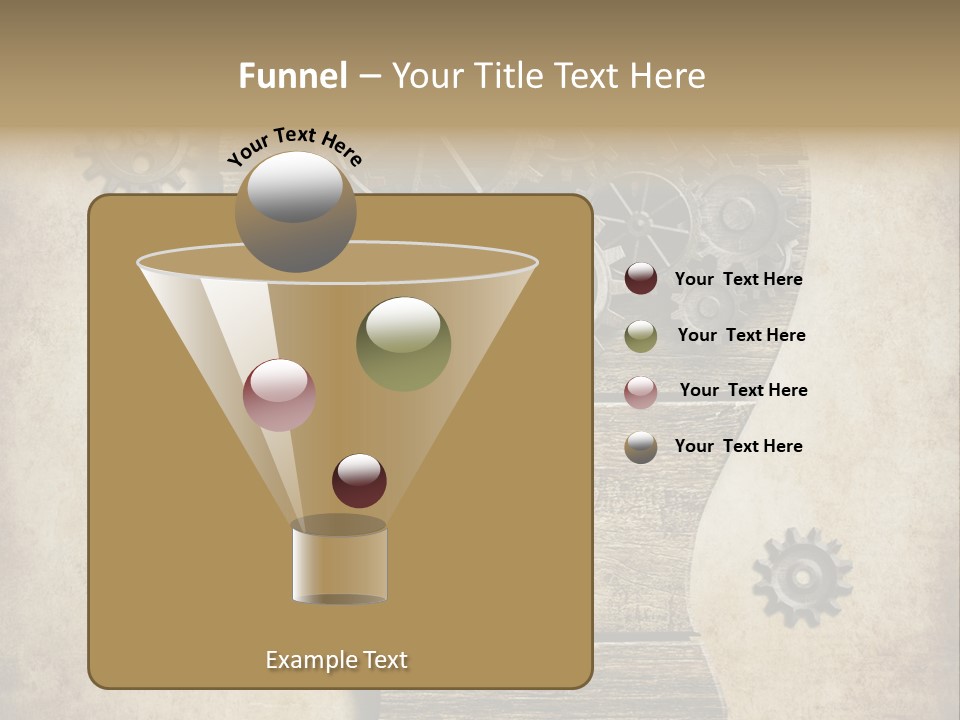 Technology Vintage Male PowerPoint Template