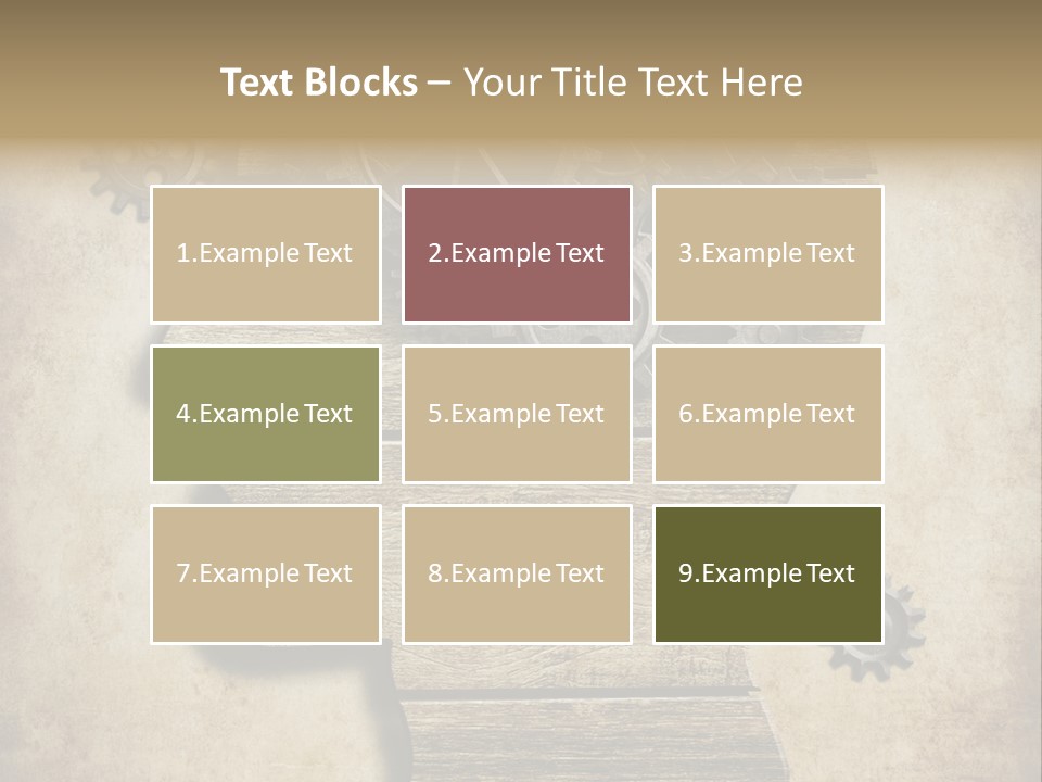 Technology Vintage Male PowerPoint Template