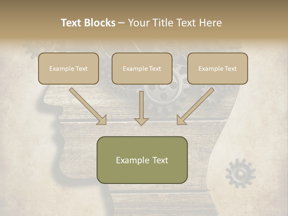 Technology Vintage Male PowerPoint Template
